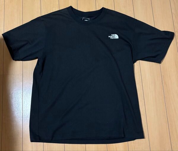 THE NORTH FACE ノースフェイス Tシャツ 半袖 黒 ストレッチ クルーネック XLサイズ ブラック