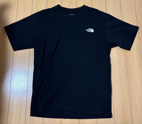 THE NORTH FACE ノースフェイス Tシャツ 半袖 黒 ストレッチ クルーネック Lサイズ