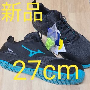 ミズノ 安全靴 オールマイティES31L F1GA190391 27.0cm 新品 3e