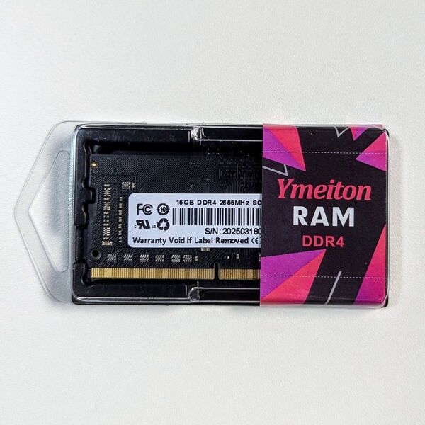 【新品】Ymeiton ノートパソコン用メモリ SODIMM DDR4-2666 16GB
