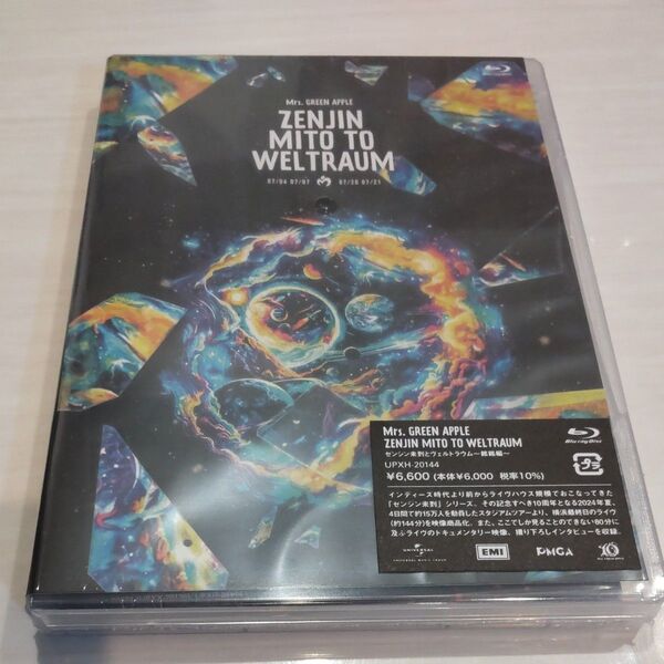 通常盤 Mrs. GREEN APPLE ゼンジン未到とヴェルトラウム〜銘銘編〜 Blu-ray/