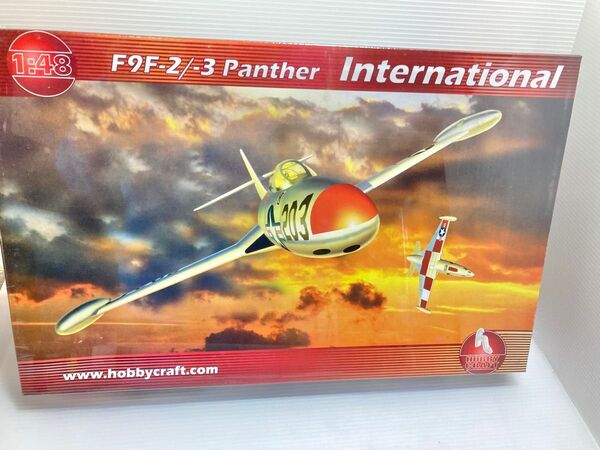 ホビークラフト F9F-2/-3 パンサー インターナショナル 1:48 未組立品 プラモデル 偵察機 観測機 イギリス海軍