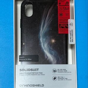 iPhone XS Max 宇宙柄ケース★衝撃保護マット加工