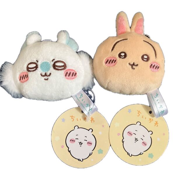 ちいかわ マスコットミラー 2個セット モモンガとうさぎ