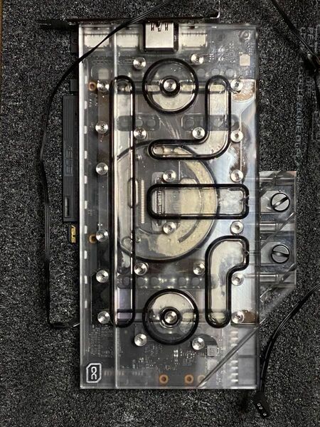 ASUS TUF Gaming GeForce RTX 3070 OC 8GB Alphacool水冷ブロック
