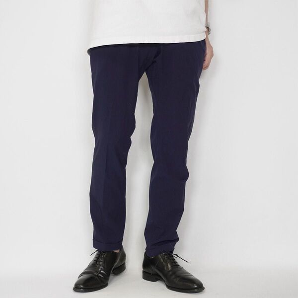 GRAMICCI × EDIFICE 別注 4WAYストレッチ メランジトラウザーズ【S】NAVY GMP-18S317