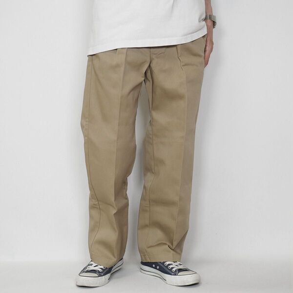 DICKIES × GRAMICCI × FREAK'S STORE G874 ワイドパンツ【S】ベージュ 173W40FS01