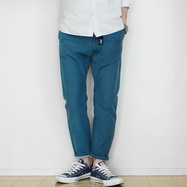 GRAMICCI × Lee × Ciaopanic 別注 クロップドパンツ【L】ターコイズ グラミチ アンクル LM4710