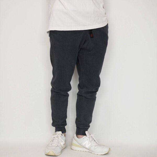 GRAMICCI SWEAT NARROW RIB PANTS【S】BLACK グラミチ スウェット GUP-16F031