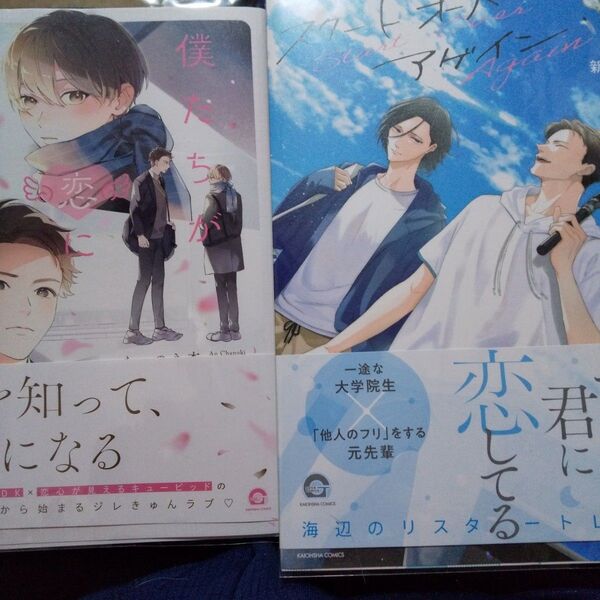 お値下げ交渉以外でしたら気後れせず質問可能! 商業 BL 新刊 僕たちが恋になるまで スタートオーバーアゲイン