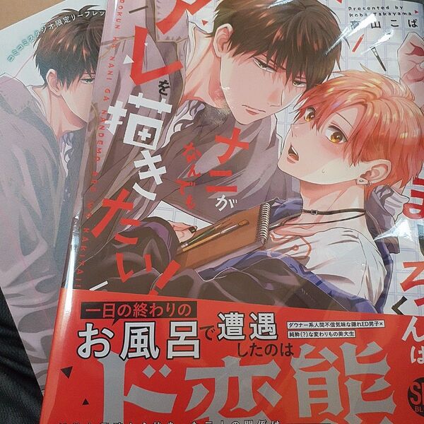 お値下げ交渉以外でしたら気後れせず質問可能!商業 BL 新刊 高山こぼ 秋葉東子 コミコミリーフレット付