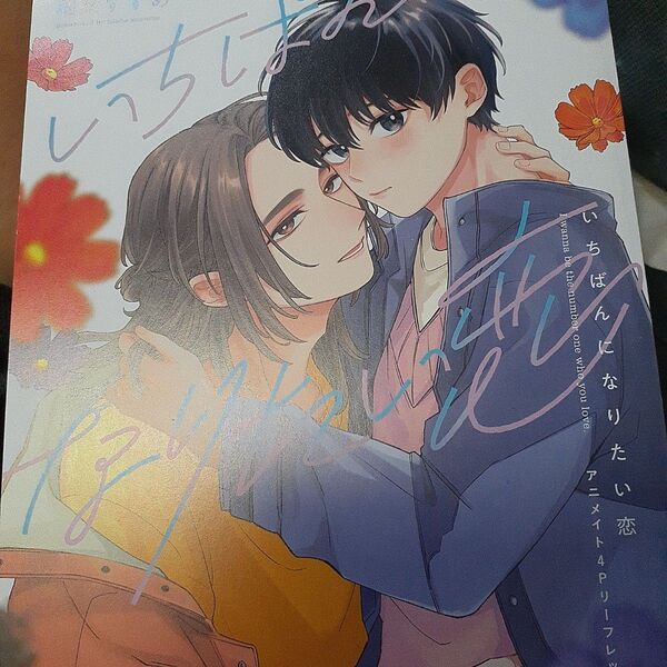 お値下げ交渉以外でしたら気後れせず質問可能!商業 BL 新刊 アニメイト限定リーフレットのみ いちばんになりたい恋