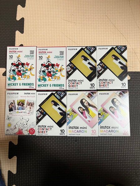 【10枚入り8個セット】チェキフィルム FUJIFILM INSTAX instax mini