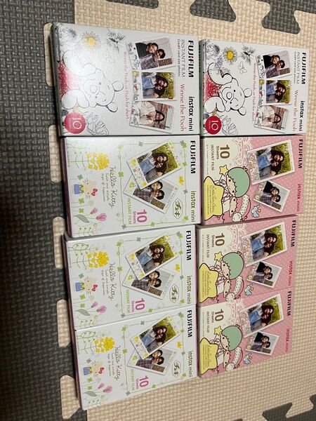 【10枚入り8個セット】チェキフィルム FUJIFILM INSTAX instax mini