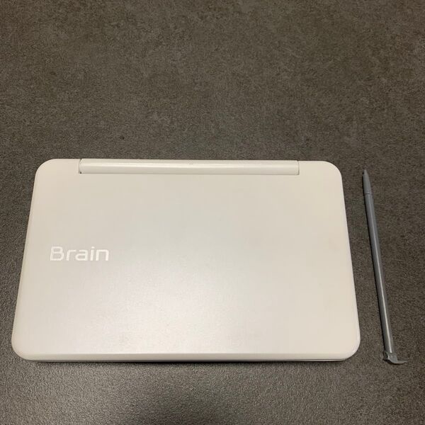 電子辞書 SHARP Brain PW-SH5 タッチペン付き ホワイト 取り扱い説明書付き