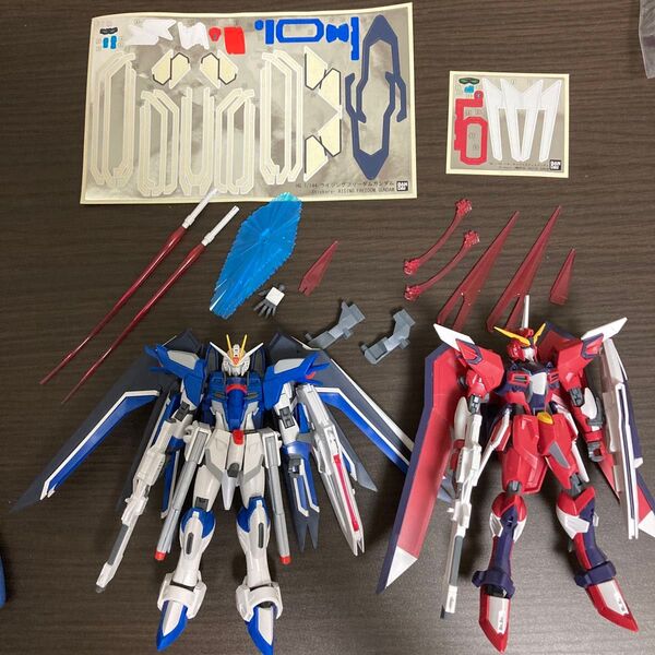 ガンプラ HG ライジングフリーダムガンダム イモータルジャスティスガンダム