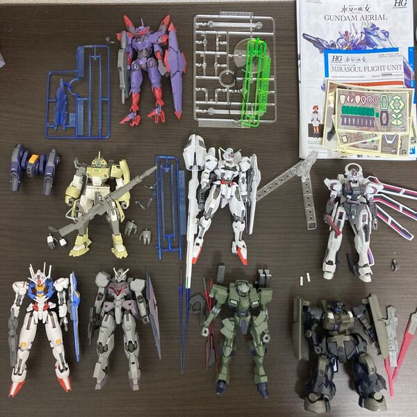 ガンプラ HG 水星の魔女 HG9個 セット