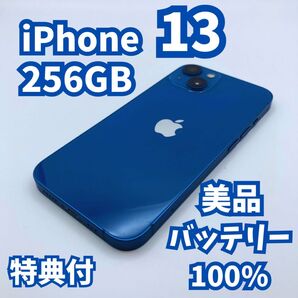 【美品】iPhone 13 256GB 大容量バッテリー100% SIMフリー