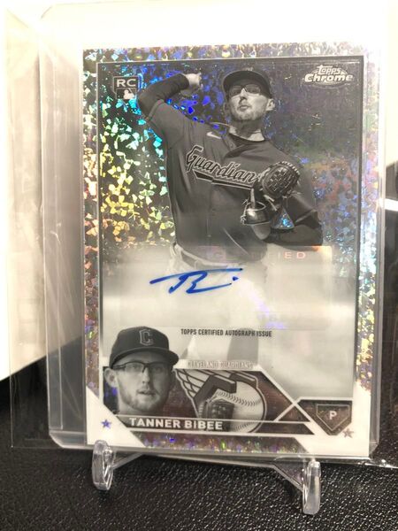 Topps Chrome 2023 TANNER BIBEE タナーバイビー ガーディアンズ 直筆サイン RC Autograph