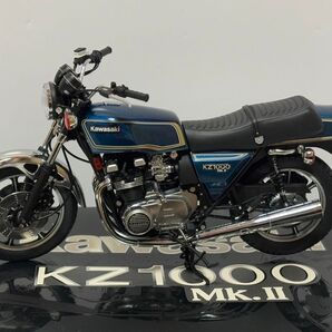 Wit's マイルストーン 宮沢模型 Kawasaki 1/12スケール KZ1000 Mk.Ⅱ ルミナスネイビーブルー