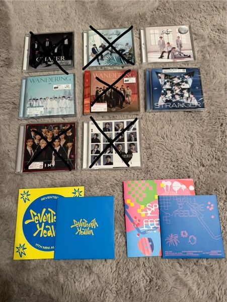 JO1 OWV SEVENTEEN CD まとめ売り