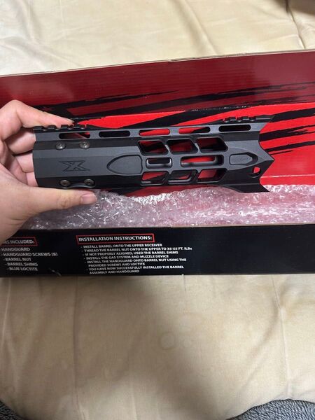 F-1 Firearms X7M AR-15 Contoured Handguard X7M 7.5 ptw ハンドガード 実物