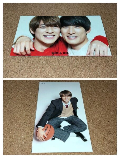 SnowMan 向井康二 King&Prince キンプリ Number_i 平野紫耀 Myojo 厚紙カード 厚紙