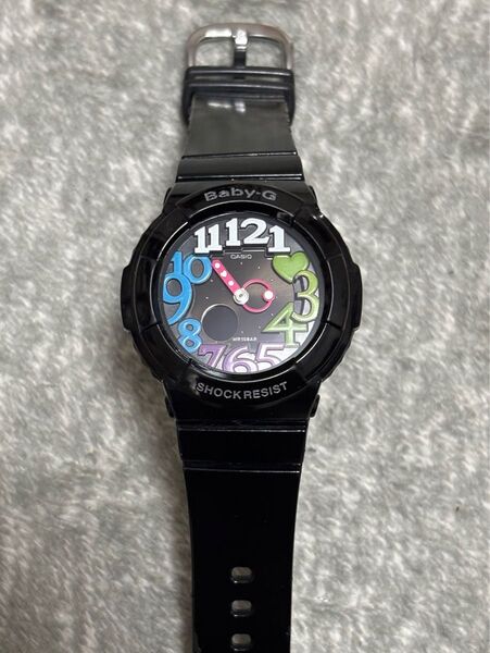 CASIO Baby-G クォーツ腕時計 アナログ ブラック BGA-131 カシオ Gショック G-SHOCK 腕時計