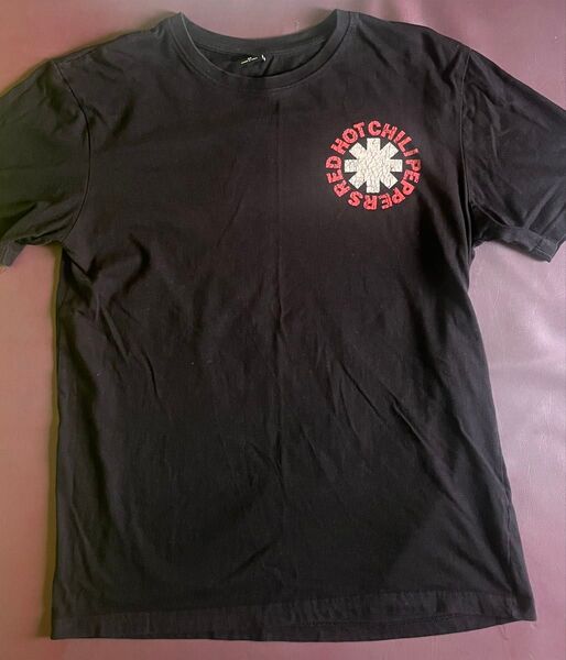 Red Hot Chili Peppers レッチリ 胸ワンポイント 定番ロゴ Tシャツ