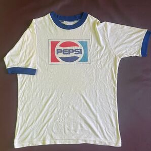 レア PEPSI ペプシコーラ リンガー Tシャツ