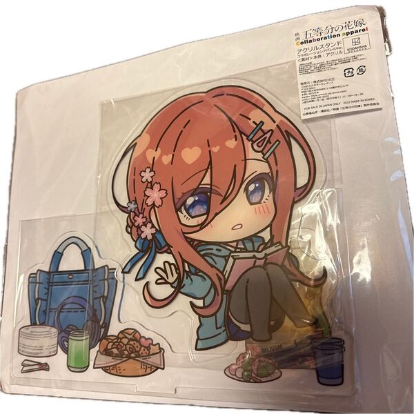 五等分の花嫁 アクリルスタンド 中野三玖 アパレル ジオラマ UGC