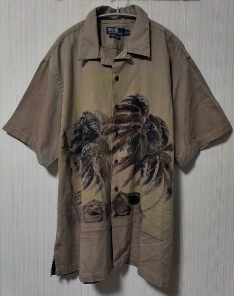 Polo RalphLauren VintageCamp ポロ ラルフローレン ヴィンテージ オープンカラーシャツ アロハシャツ