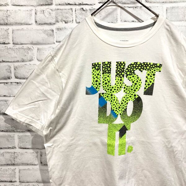 1438 NIKE ナイキ Tシャツ 白 XL メンズ JUST DO IT