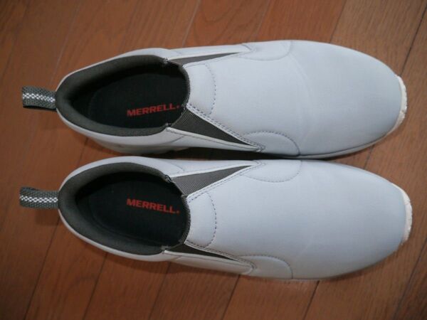 【中古】MERRELL メレル スリッポン ジャングルモック 28cm グレー ウォーキング walking ハイキング 等に