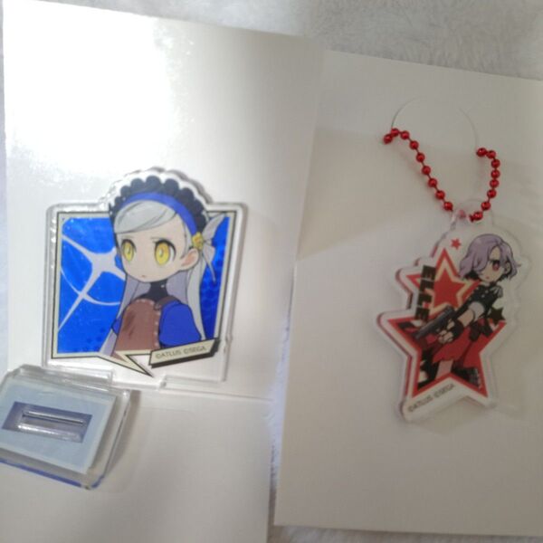 P5T ペルソナ5 アクリルスタンド アクリルキーホルダー 2点セット ラヴェンツァ エル