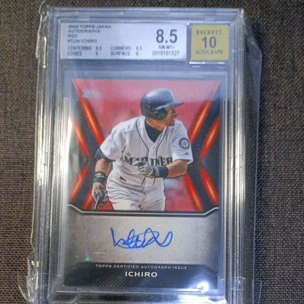 イチロー 直筆サインカード 2022 TOPPS JAPAN AUTOGRAPHS RED