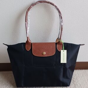 LONGCHAMP☆ロンシャン☆トートバッグ☆プリアージュ☆M☆ブラック☆黒☆新品