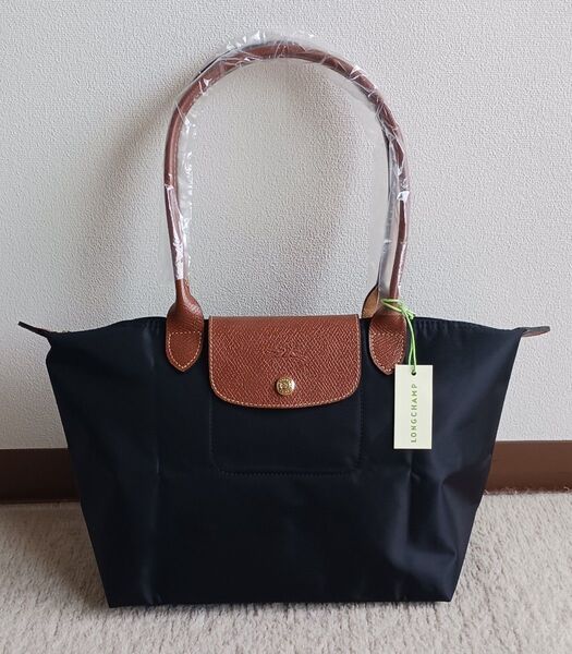 LONGCHAMP☆ロンシャン☆トートバッグ☆プリアージュ☆M☆ブラック☆黒☆新品
