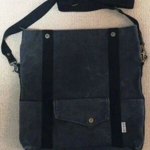 帆布工房●ショルダーバッグ トートバッグ 黒 ブラック