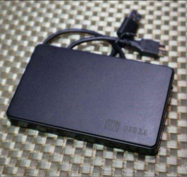 外付けポータブルHDD 1TB USB3.0対応 PS4 PC レコーダー対応⑤