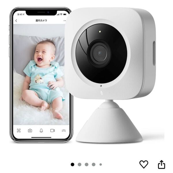 Works with Alexa認定】SwitchBot 防犯カメラ スイッチボット 監視カメラ アレクサ - Alexa 屋内