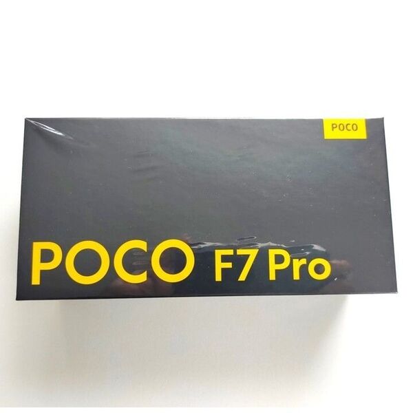POCO F7 Pro ブラック 国内版【SIMフリー】12GB/256GB