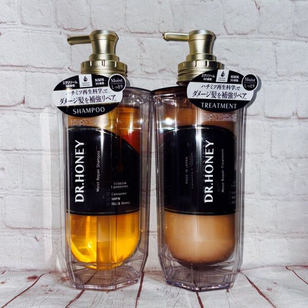 DR.HONEY ブラックビー モイスト リペア シャンプー&トリートメント