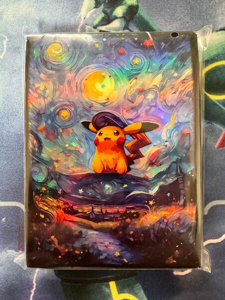 Ps0aピカチュウ星月夜 60枚 ポケモンカード デッキシールド スリーブ
