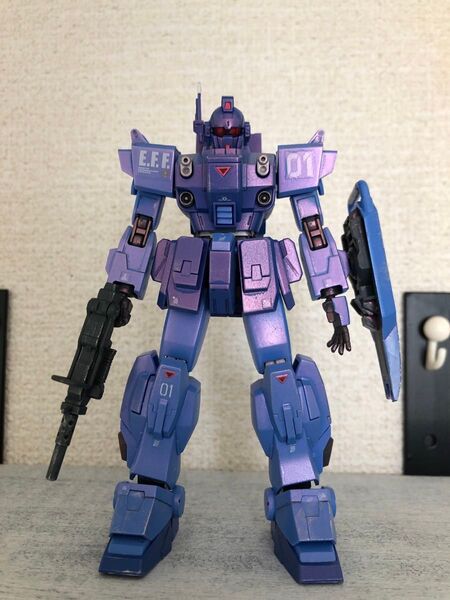 HGUC ブルーディスティニー1号機、2号機セット 塗装完成品