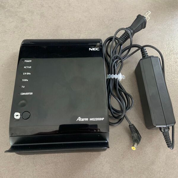 NEC Aterm WG2200HP Wi-Fi ルーター テレビ PC 無線 無線LAN