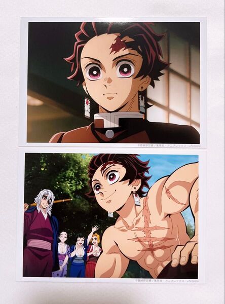 鬼滅の刃 竈門炭治郎 宇髄天元 柱稽古編ブロマイド ufotable
