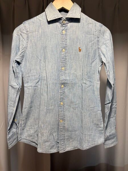 polo ralph lauren シャンブレシャツ