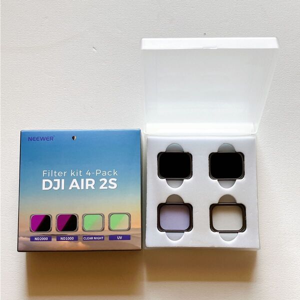 DJI AIR 2Sドローン用 フィルターセット 4枚