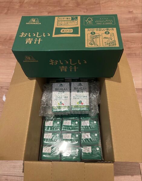 森永 おいしい青汁 125ml 38本